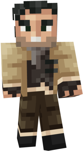 Bgtjinopng - Dishonored Minecraft Skin (640x640), Png Download