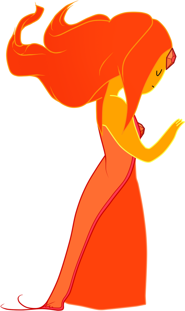 Flame Princess Adventure Time Flame Princess, Marceline, - Adventure Time Flame Princess Png (786x1110), Png Download
