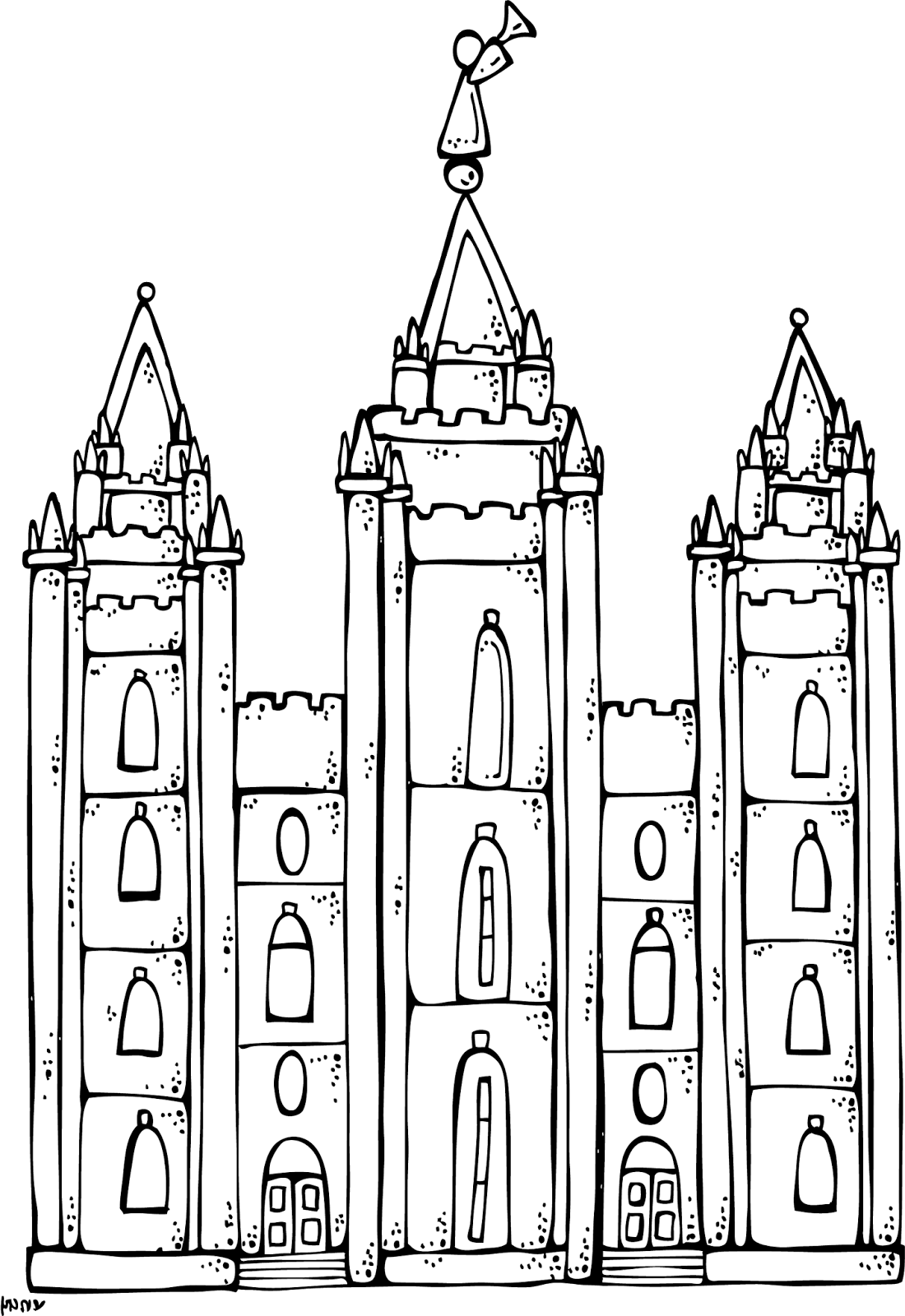 Lds Temple Clip Art Clipart Best Cliparts Co - Kirtland Temple (1100x1600), Png Download