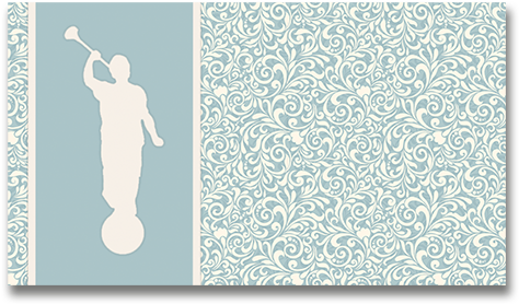 Lds Temple Recommend Holder Moroni Copy (504x287), Png Download