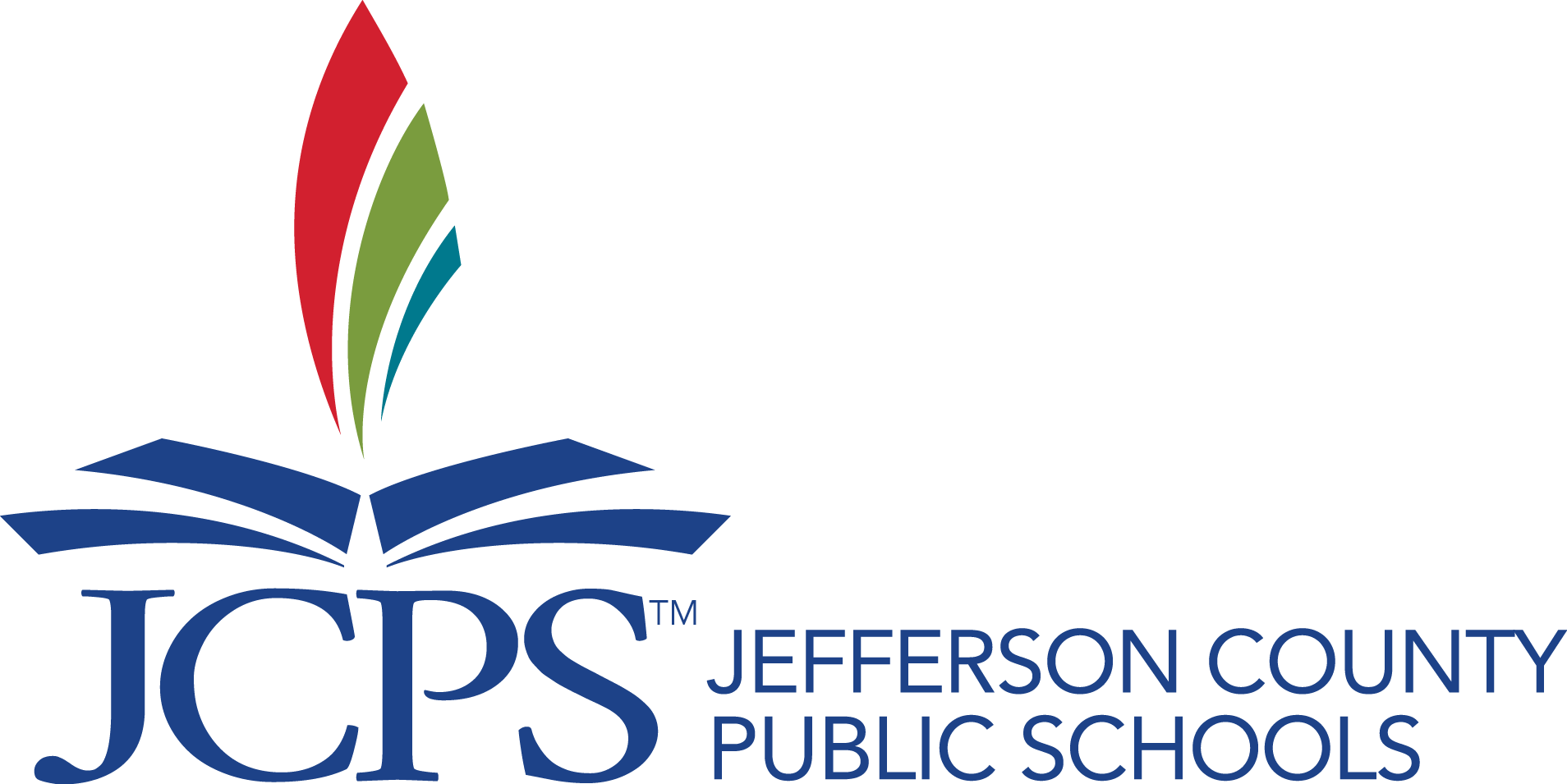 Jcps Logo Color Words Right - Jefferson County Public Schools (1908x955), Png Download