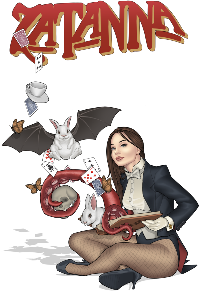 Zatanna By Georgel-mcawesome - Zatanna Logo Transparent (725x1101), Png Download