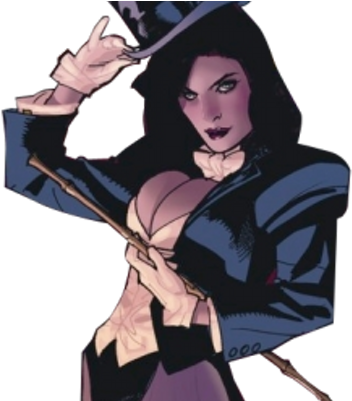 Zatanna Zatara - Superhero With Top Hat (400x400), Png Download