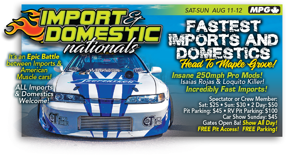 Imports & Domestic Nationals - Maple Grove Raceway (1024x614), Png Download