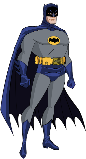 Adam West Batman Png - Original Suit Batman (400x800), Png Download