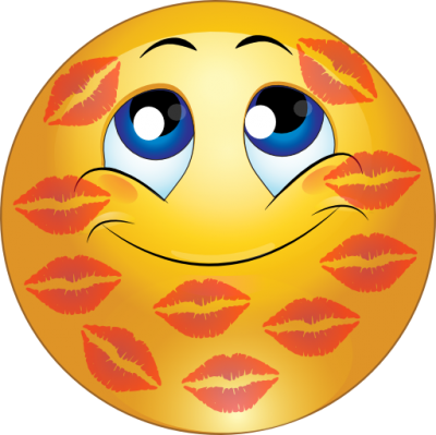 Kiss Emoji Png Png Images - Kiss Smiley (400x399), Png Download