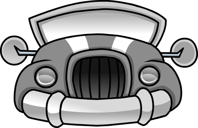 Classic Car Icon - Club Penguin Purple Wheeler (640x414), Png Download