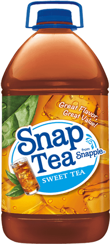 Snaptea Sweet Tea - Snapple Snap Tea, Sweet - 1 Gal Jug (250x500), Png Download