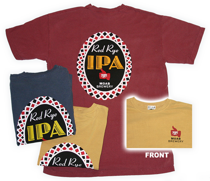 Red Rye Ipa Shirt $18 - Label (696x600), Png Download