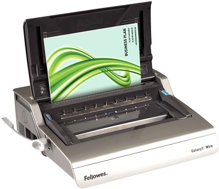 Galaxy-e Electric Wire Binder - Fellowes Galaxy-e Wire Binder (500x444), Png Download
