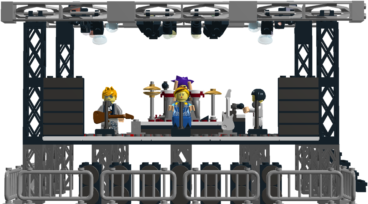 Free Concert Lights Png - Lego Truss (1600x845), Png Download