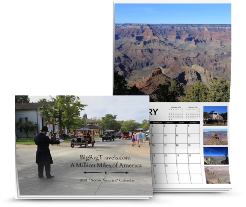 2019 Bigrigtravels Calendars - Grand Canyon National Park (480x404), Png Download