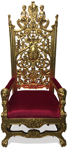 Throne - Thrones - Throne Chair (450x600), Png Download