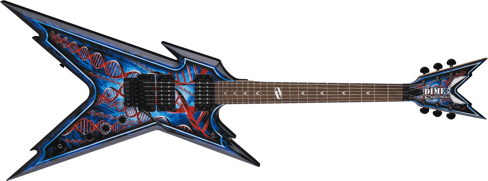 Dean Guitars Image - Dean Razorback Guitar (2000x787), Png Download