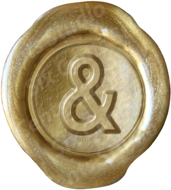 $9 - 95 - $24 - 95 $9 - 95 Out Of Stock Not Available - Wax Stamp Seal Rose Gold (360x396), Png Download