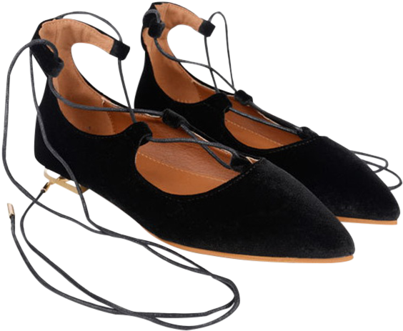 Wholesale Zaful Women Black Shoes Suede Pointed Toe - Suede (600x798), Png Download
