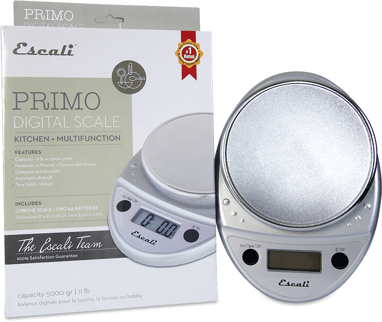 Primo 5000 Gram Food Scale - Escali Scale, Digital, Primo, Warm Red (800x800), Png Download