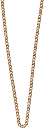 Bespoke Curb Chain - Necklace (440x480), Png Download