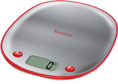 Macaron Inox - Terraillon Kitchen Scales (450x450), Png Download