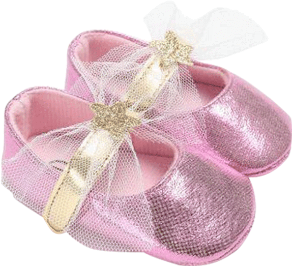 Petite Bello Shoes Pink / 0-6 Months Little Star Baby - Toddler Newborn Baby Infant Sequin Bowknot Soft Sole (600x600), Png Download