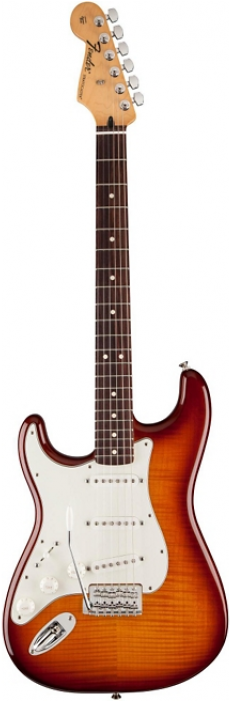 Fender Standard Left Handed Plus Top Stratocaster, (700x700), Png Download
