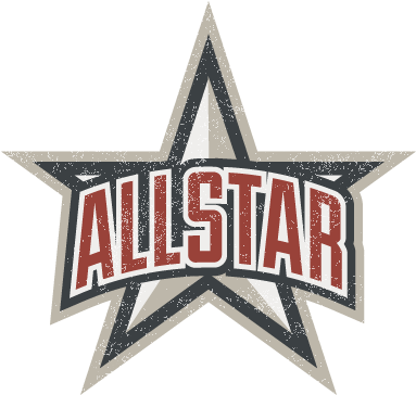 All Star Baseball Png (472x427), Png Download