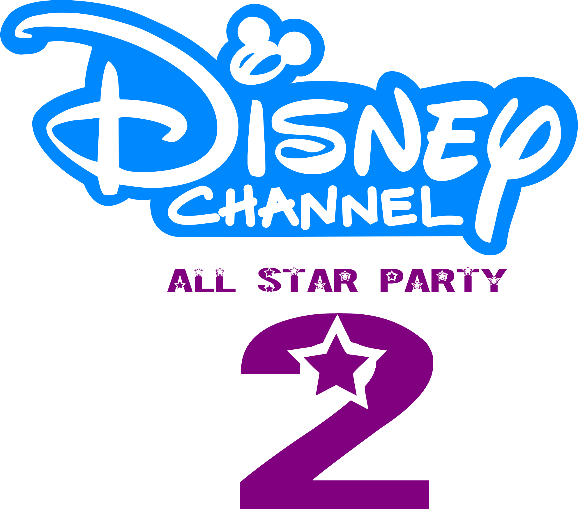 Disney Channel All Star Party Arcade - Disney Channel (1985x1750), Png Download