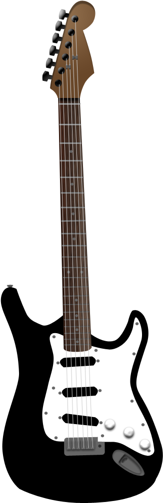 Fender Stratocaster Png - Harley Benton St Mini Bk (351x1015), Png Download