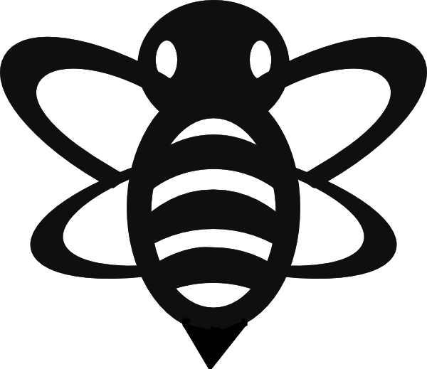 Download Hd Bee Black And White Photos Of Bumble Bee Clip Art Black Bee Clipart Free Black And White Transparent Png Image Nicepng Com