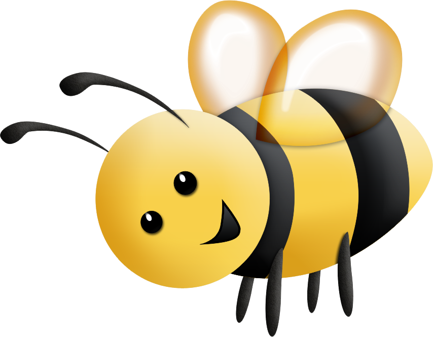 Free Download Abelhinha Desenho Png Clipart Bee Clip - Abelha Infantil Png (854x665), Png Download