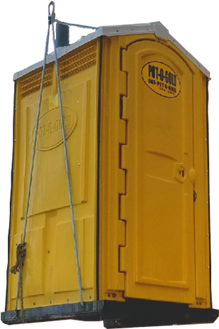 Porta Potty With Crane Hook - Portable Toilet (500x500), Png Download