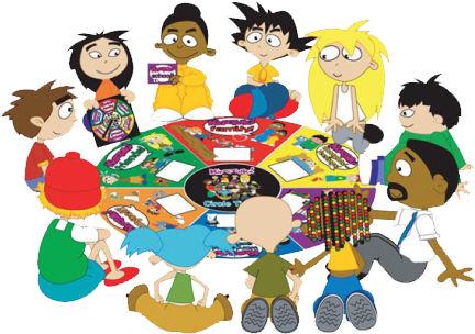 Classroom Clipart Circle Time - Circle Time Clipart Png (449x434), Png Download