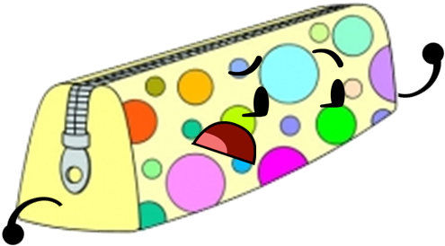 Image - Pencil Case Clipart Png (565x377), Png Download