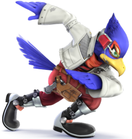 Falco Amiibo (super Smash Bros) For Nintendo Wii U (640x480), Png Download