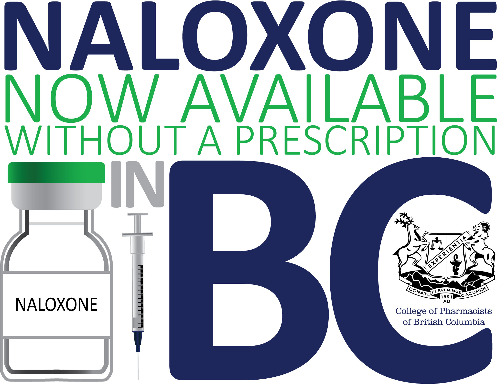 Naloxone Now Available In Bc Without A Prescription - Naloxone Bc (2376x1836), Png Download