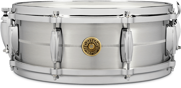 Gretsch Solid Aluminum Snare Drum - Gretsch G-4000 G-4160-ss Solid Steel Snare Drum (800x484), Png Download