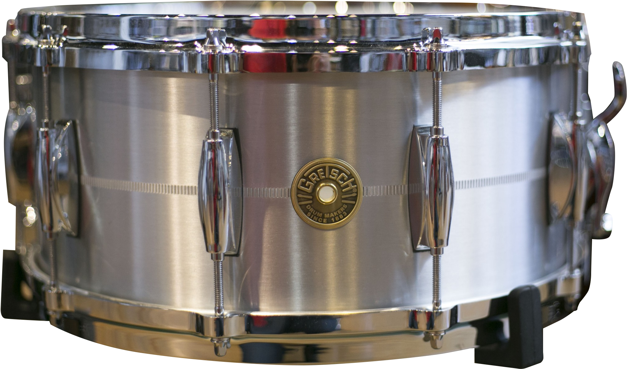Gretsch Drums G-4000 Aluminum Snare Drum 6.5x14 (2500x2500), Png Download