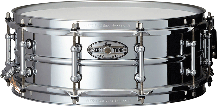 Pearl Sensitone Beaded Steel Snare Drum - Pearl 14"x5" Beaded Steel Sensitone Snare Drum (1000x1000), Png Download