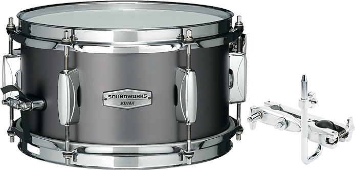 Tama Snare Drums Soundworks - Tama Soundworks Steel Snare Drum 10'' X 5,5'' (700x347), Png Download