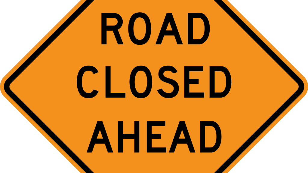 Highway 17 Closure North Of Wawa - Road Closure (1024x576), Png Download