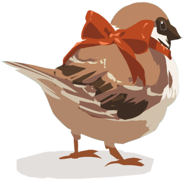 Sparrows 🌳 - Made Of Sparrows (400x400), Png Download