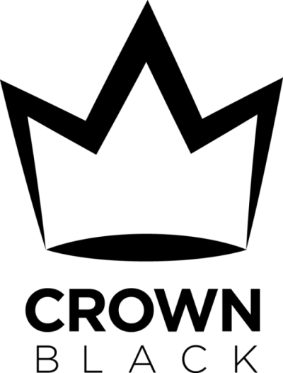 King Crown Logo Black - Crown Logo White Black (400x526), Png Download