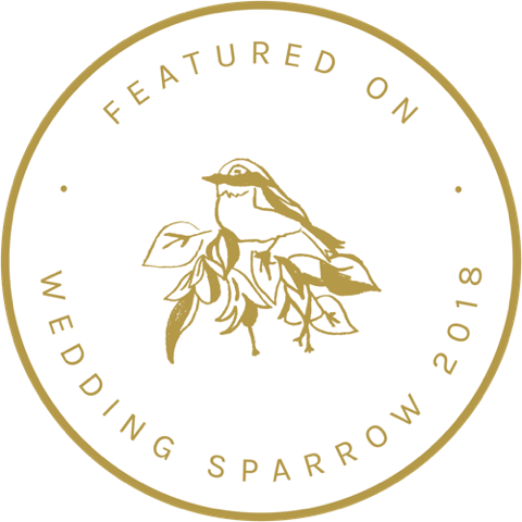 Featured On Wedding Sparrow (480x480), Png Download