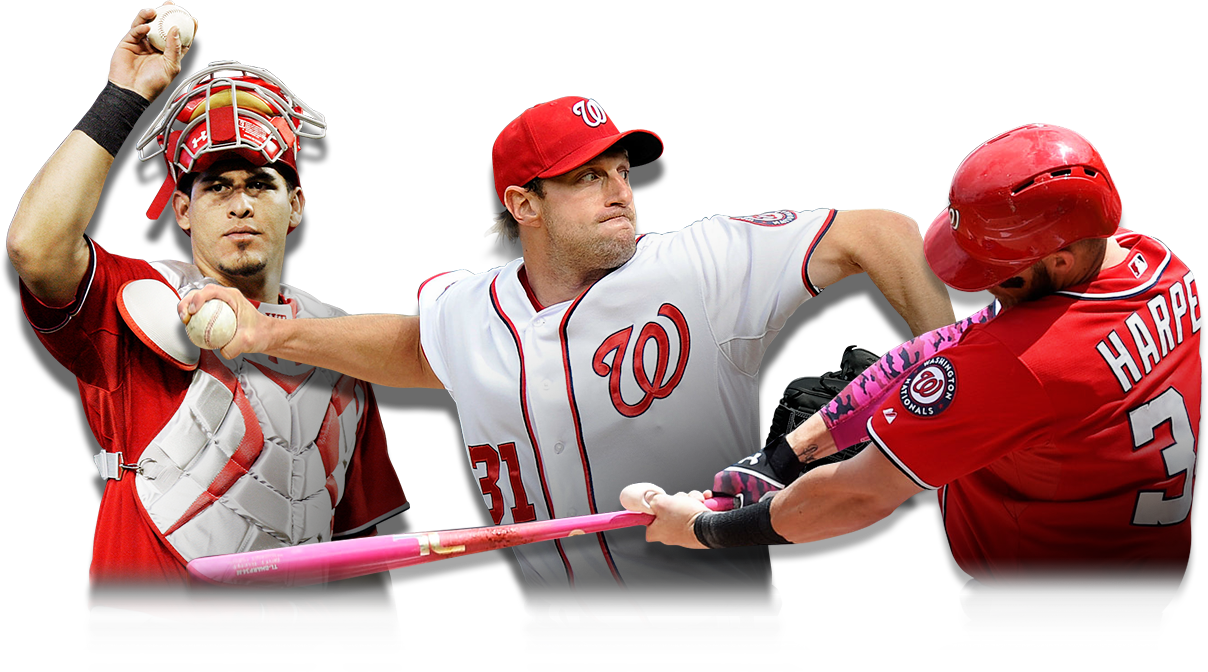 Washington Nationals - Renewal - Wilson Ramos (1208x672), Png Download