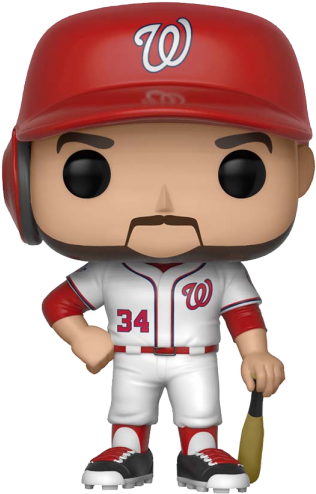 Vinyl Mlb Washington Nationals - Kris Bryant Funko Pop (541x541), Png Download
