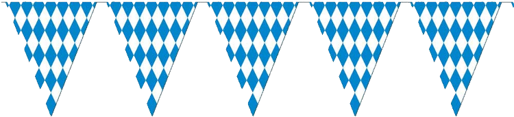 Flags - Beistle Oktoberfest Pennant Banner (750x213), Png Download