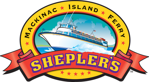 Shepler's Ferry - Sheplers Mackinac Island Ferry (500x275), Png Download