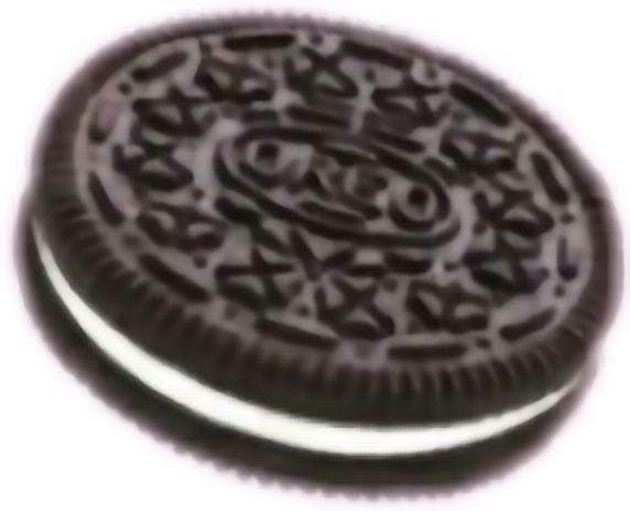 Oreo And Milk Png (572x464), Png Download