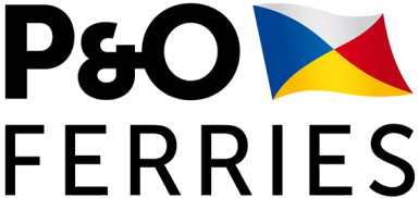 P&o Ferries - P&o Ferries Route Map (768x204), Png Download