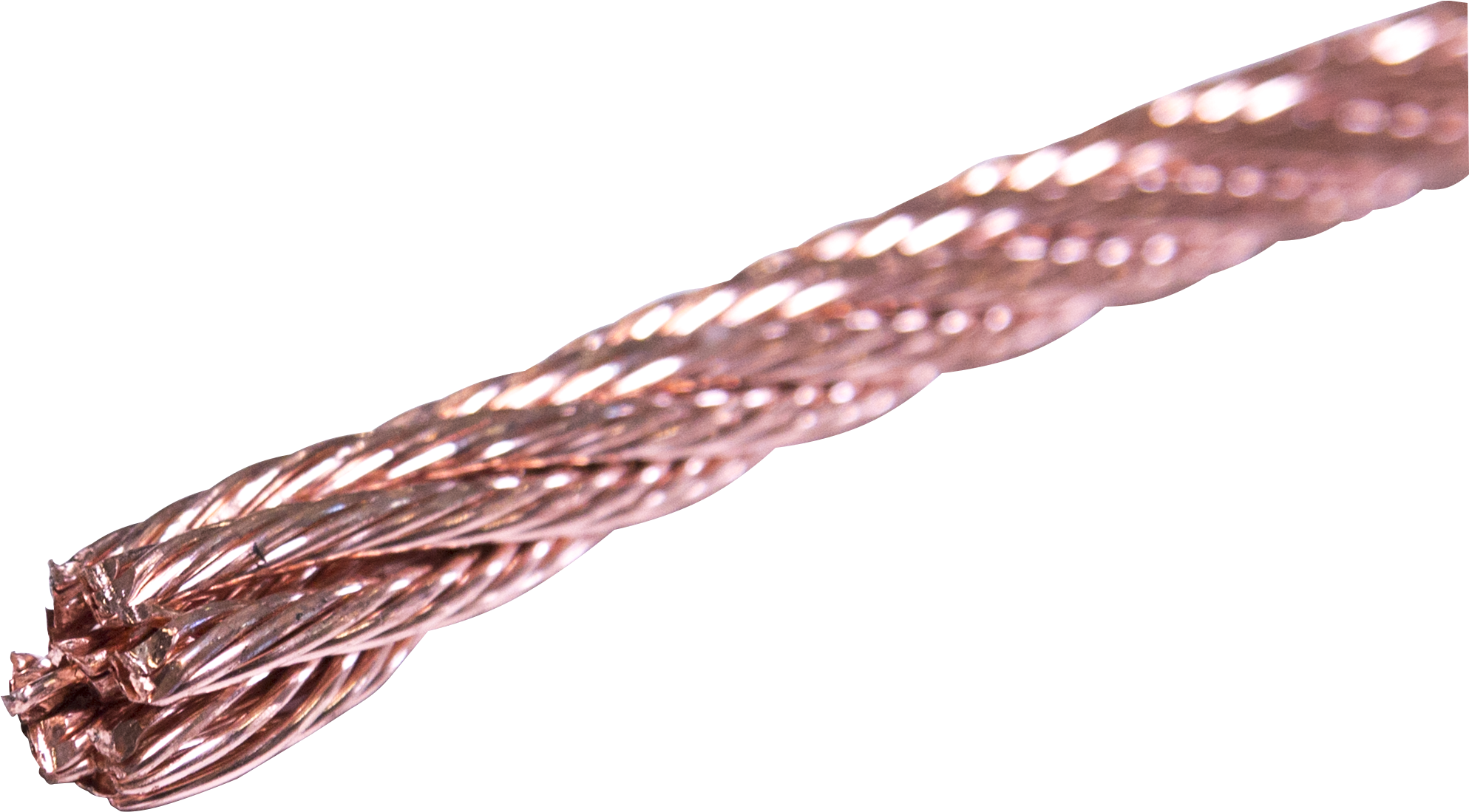 Copper Cable 95 Mm² Rigid, Bare - Pearl (2674x1504), Png Download